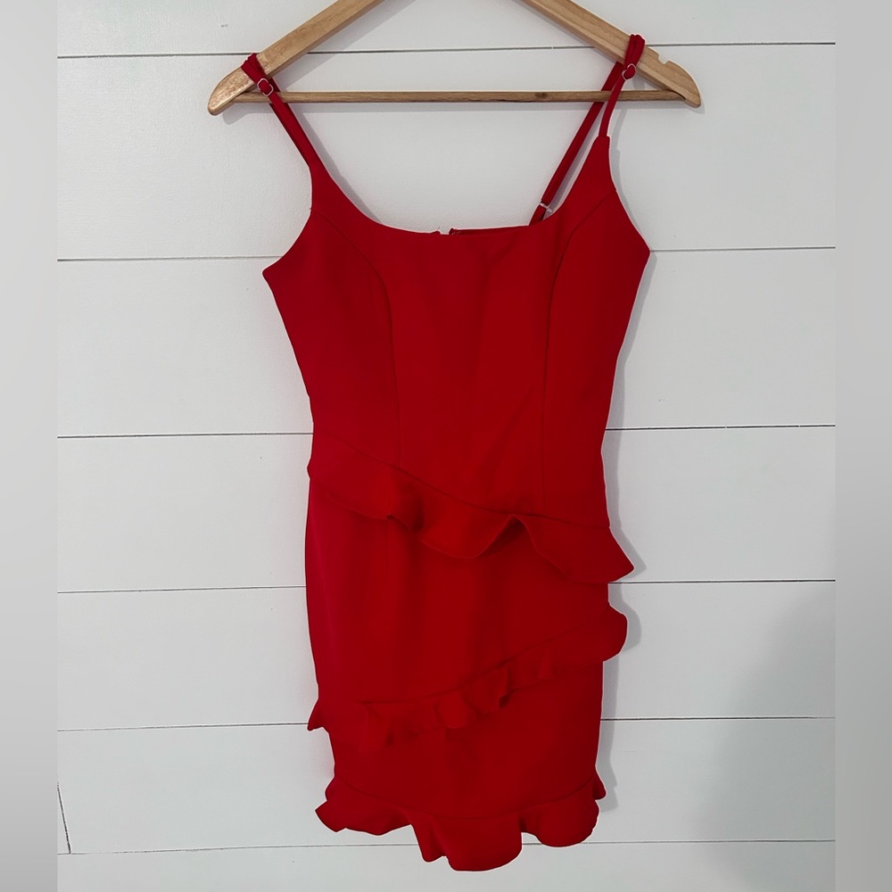 Hello Molly Red Mini Dress